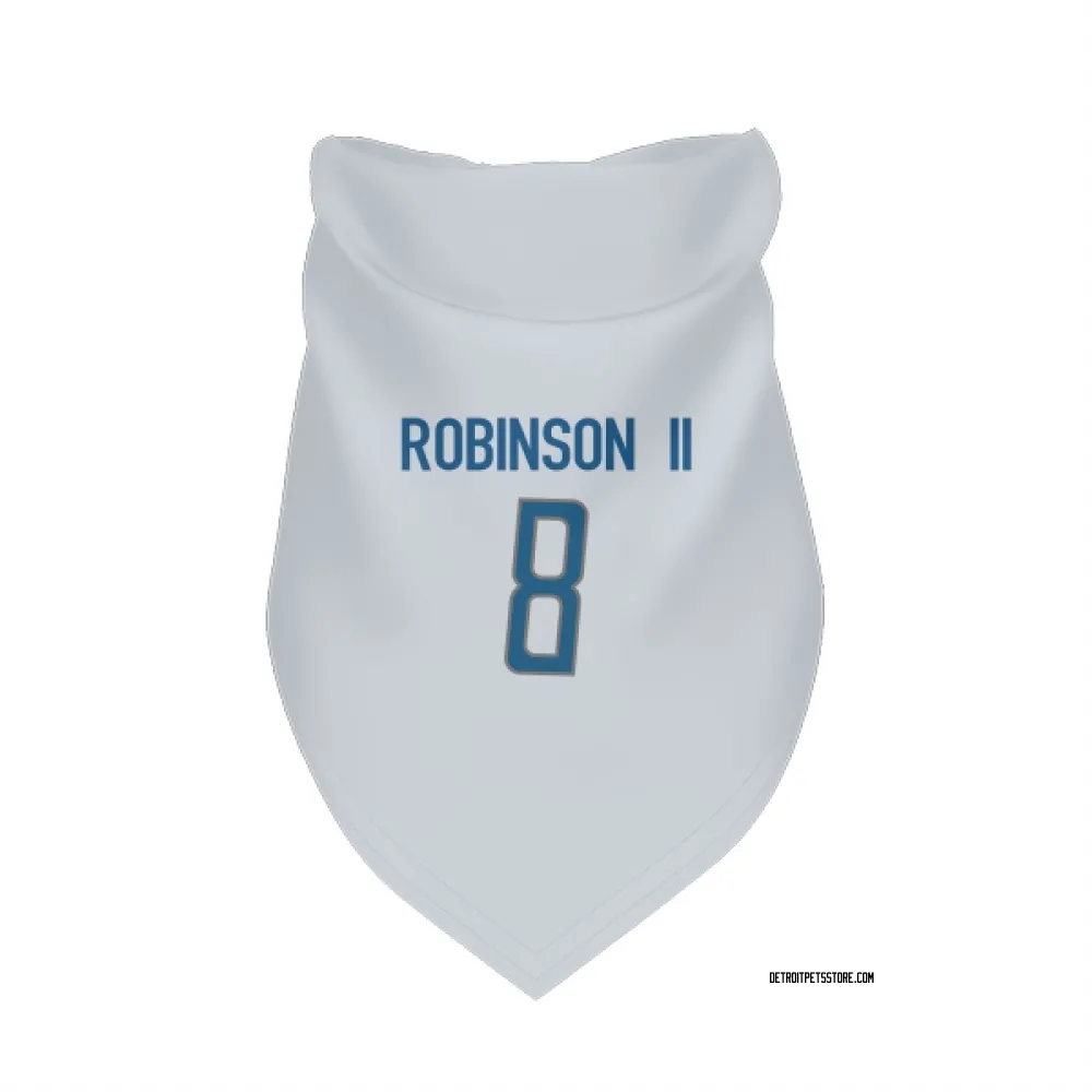 Detroit Lions Allen Robinson White Pet Bandana for Dog & Cat