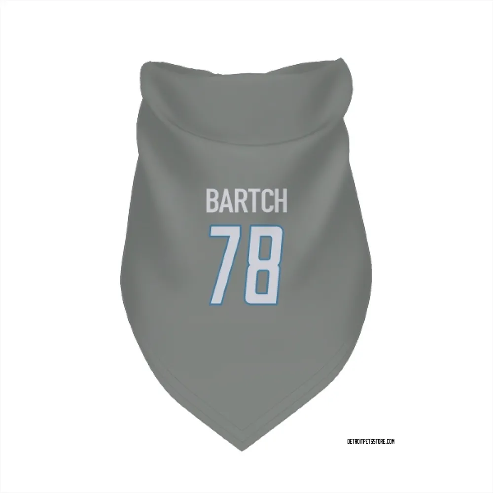 Detroit Lions Ben Bartch Steel Pet Bandana for Dog & Cat