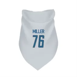 Detroit Lions Blake Miller White Pet Bandana for Dog & Cat