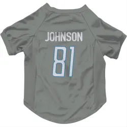Detroit Lions Calvin Johnson Steel Pet Jersey for Dog & Cat