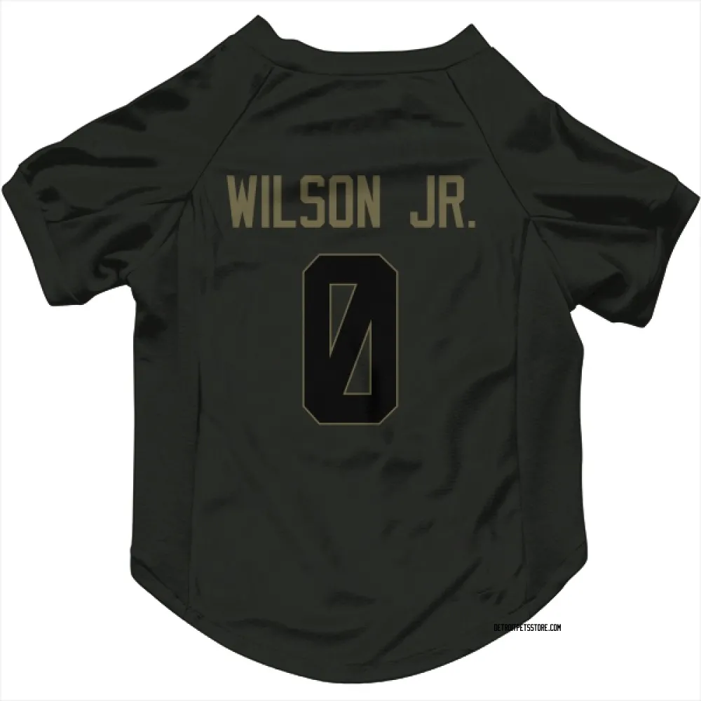Detroit Lions Cedrick Wilson Jr. Black Service Pet Jersey for Dog & Cat