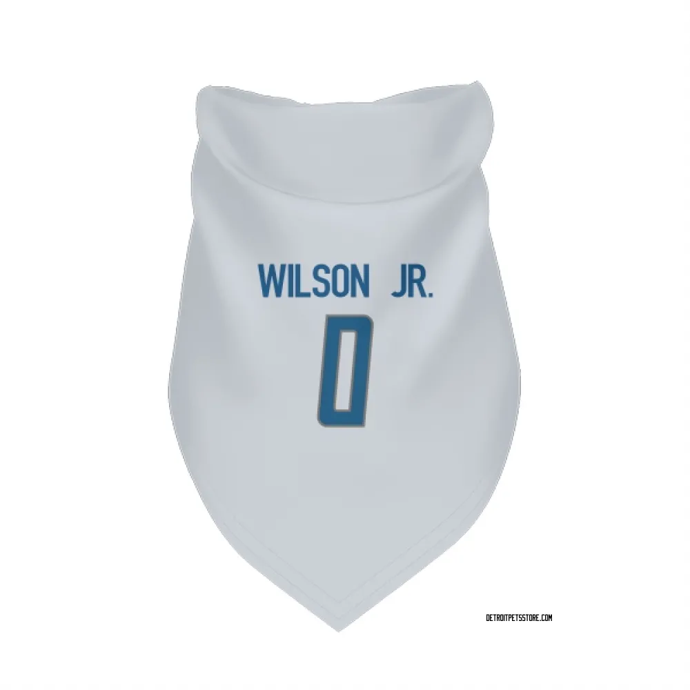 Detroit Lions Cedrick Wilson Jr. White Pet Bandana for Dog & Cat