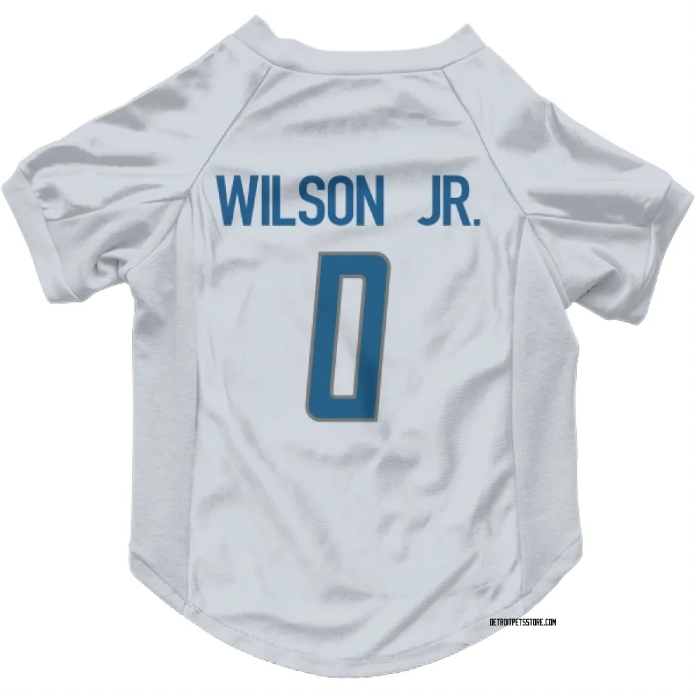 Detroit Lions Cedrick Wilson Jr. White Pet Jersey for Dog & Cat