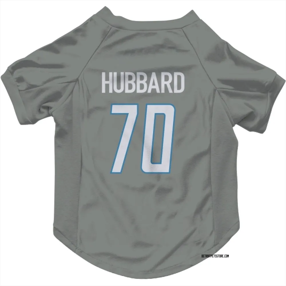 Detroit Lions Chris Hubbard Steel Pet Jersey for Dog & Cat