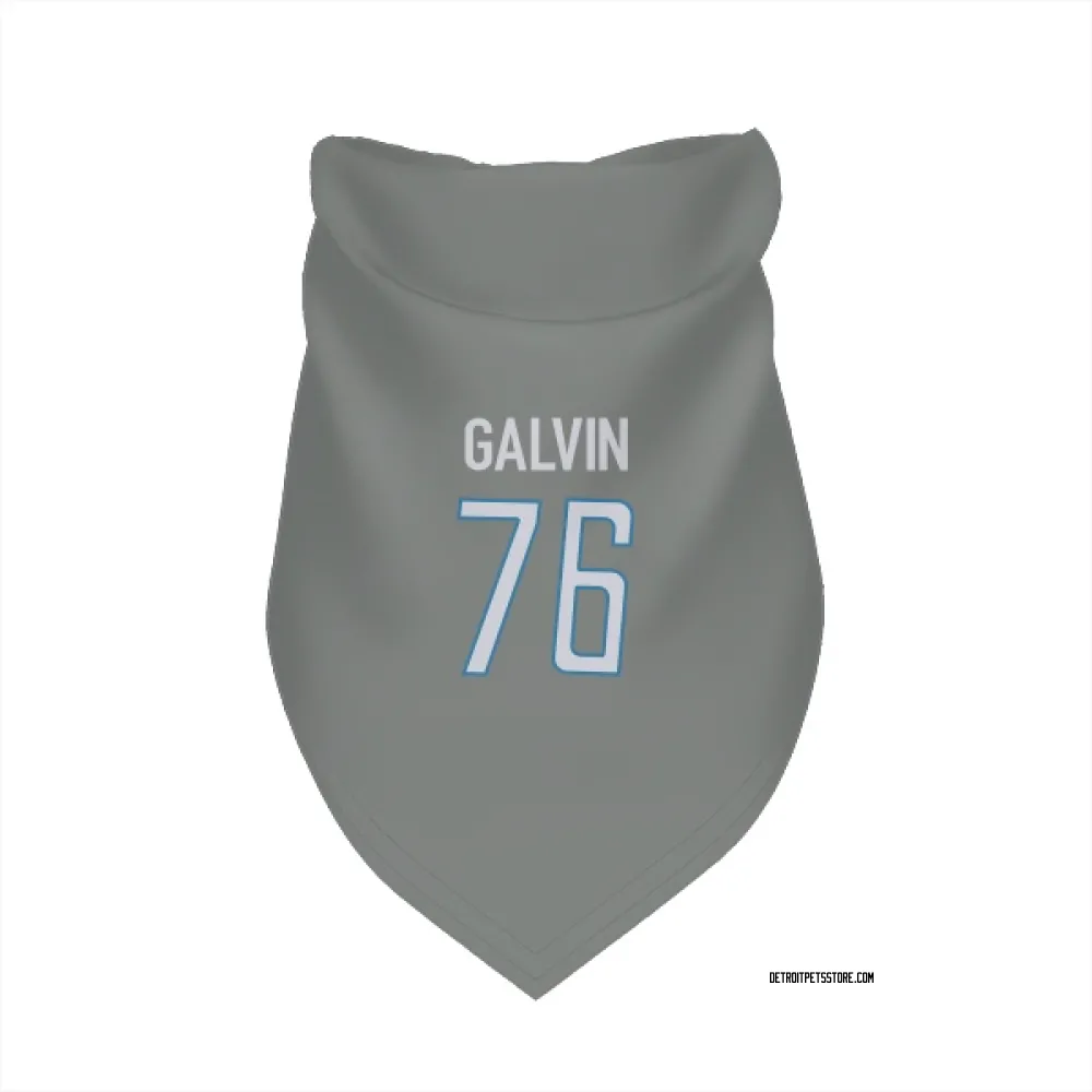Detroit Lions Connor Galvin Steel Pet Bandana for Dog & Cat