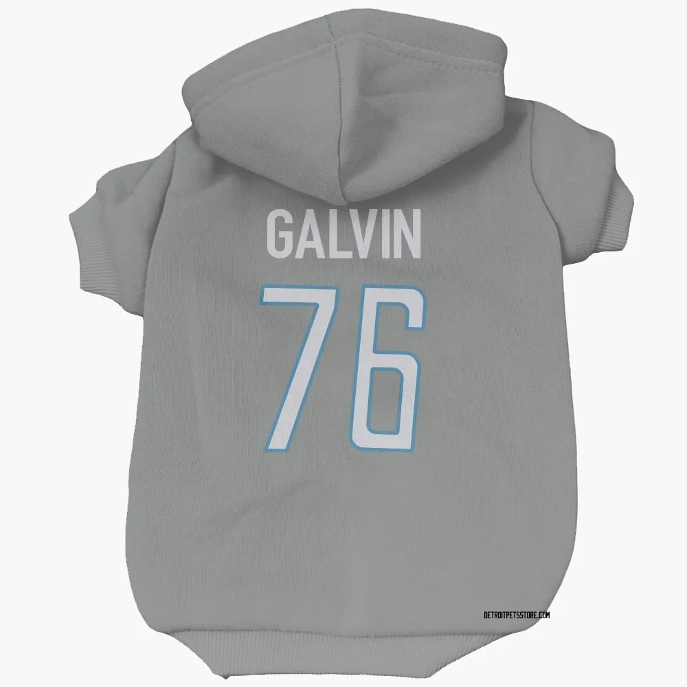 Detroit Lions Connor Galvin Steel Pet Hoodie for Dog & Cat