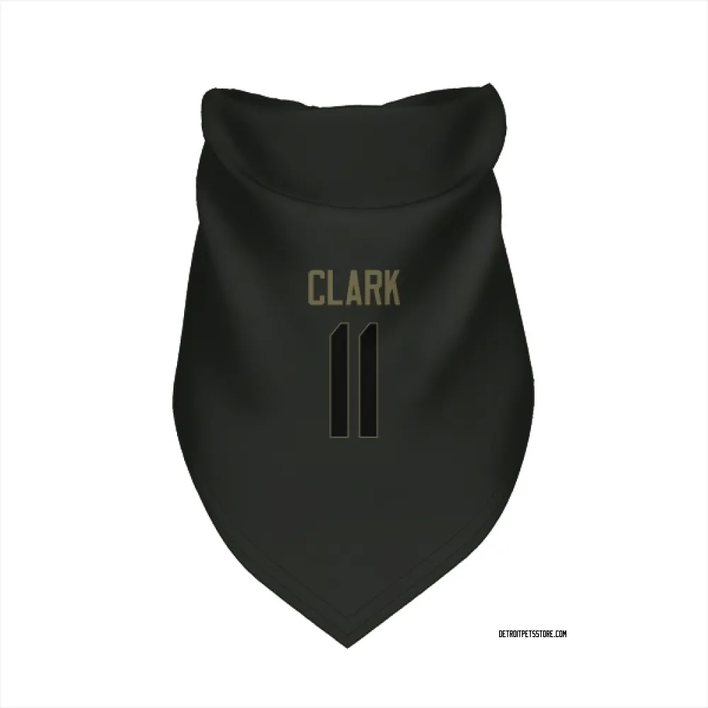 Detroit Lions Damone Clark Black Service Pet Bandana for Dog & Cat