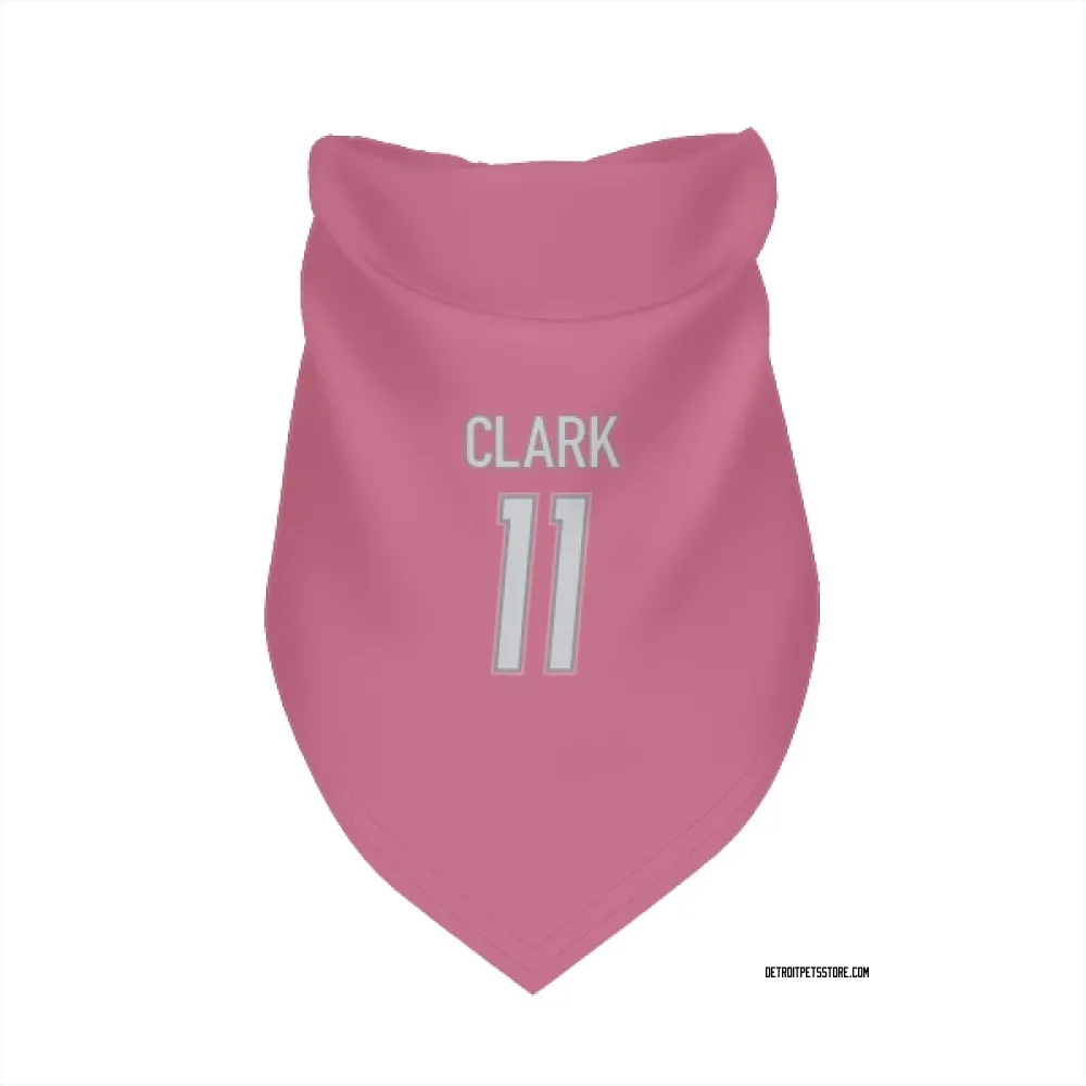 Detroit Lions Damone Clark Pink Pet Bandana for Dog & Cat