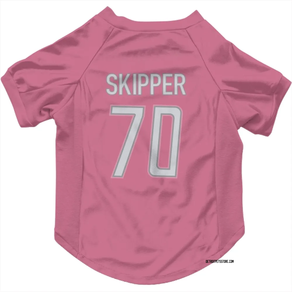 Detroit Lions Dan Skipper Pink Pet Jersey for Dog & Cat