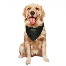 Detroit Lions Daniel Thomas Black Service Pet Bandana for Dog & Cat