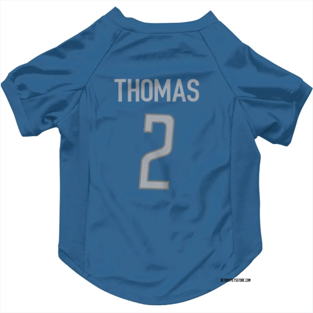 Detroit Lions Daniel Thomas Blue Pet Jersey for Dog & Cat
