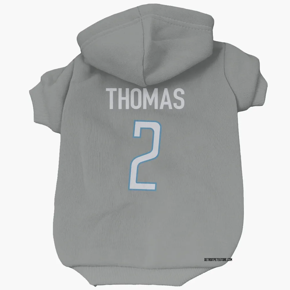 Detroit Lions Daniel Thomas Steel Pet Hoodie for Dog & Cat