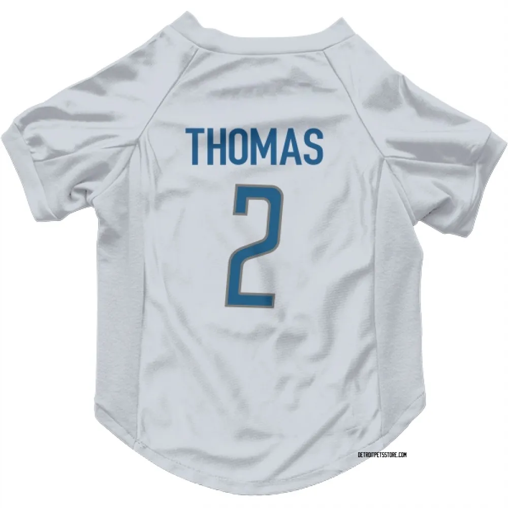 Detroit Lions Daniel Thomas White Pet Jersey for Dog & Cat