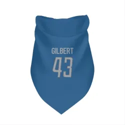 Detroit Lions DaRon Gilbert Blue Pet Bandana for Dog & Cat