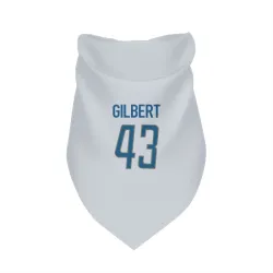 Detroit Lions DaRon Gilbert White Pet Bandana for Dog & Cat