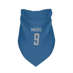 Detroit Lions Derrick Moore Blue Pet Bandana for Dog & Cat