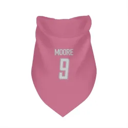 Detroit Lions Derrick Moore Pink Pet Bandana for Dog & Cat