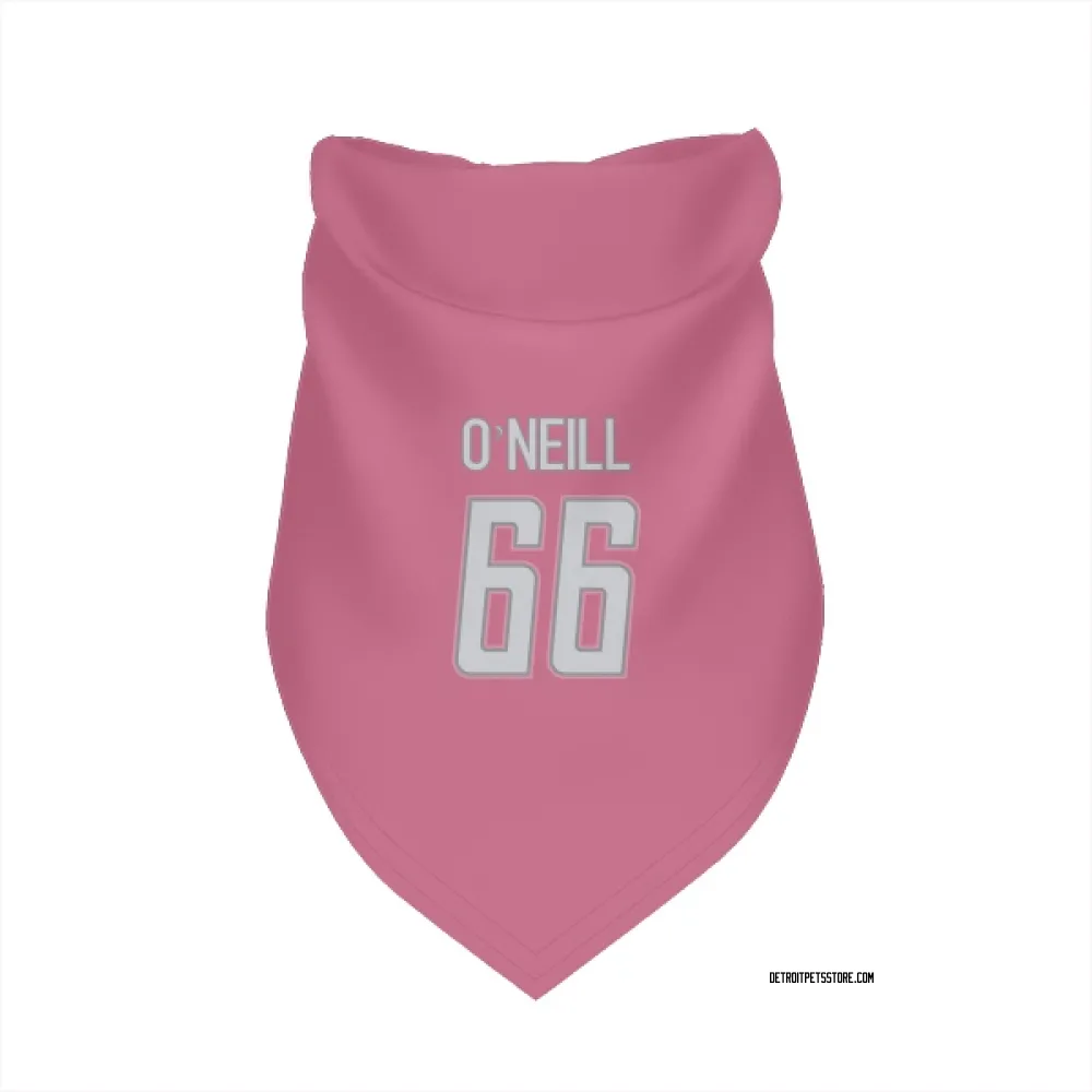 Detroit Lions Eric O'Neill Pink Pet Bandana for Dog & Cat