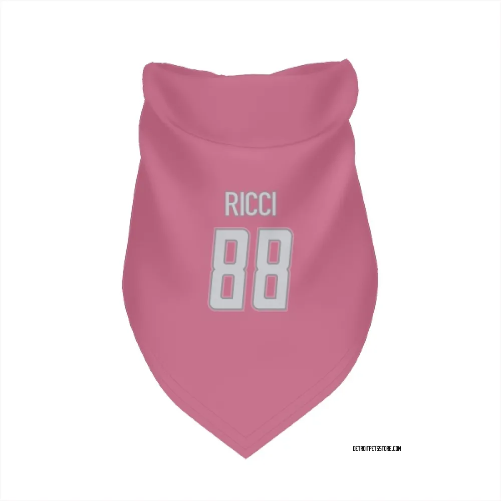 Detroit Lions Giovanni Ricci Pink Pet Bandana for Dog & Cat