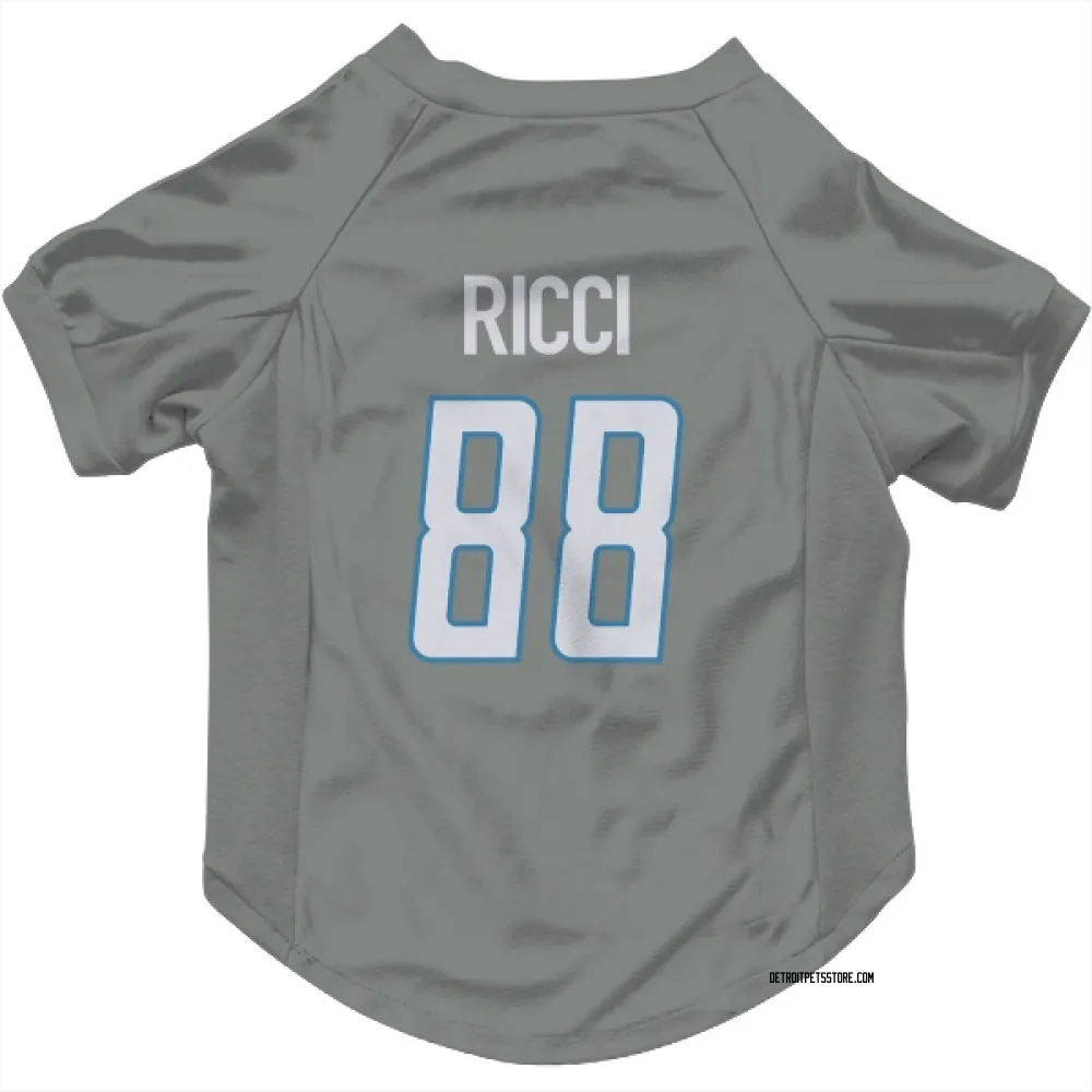 Detroit Lions Giovanni Ricci Steel Pet Jersey for Dog & Cat