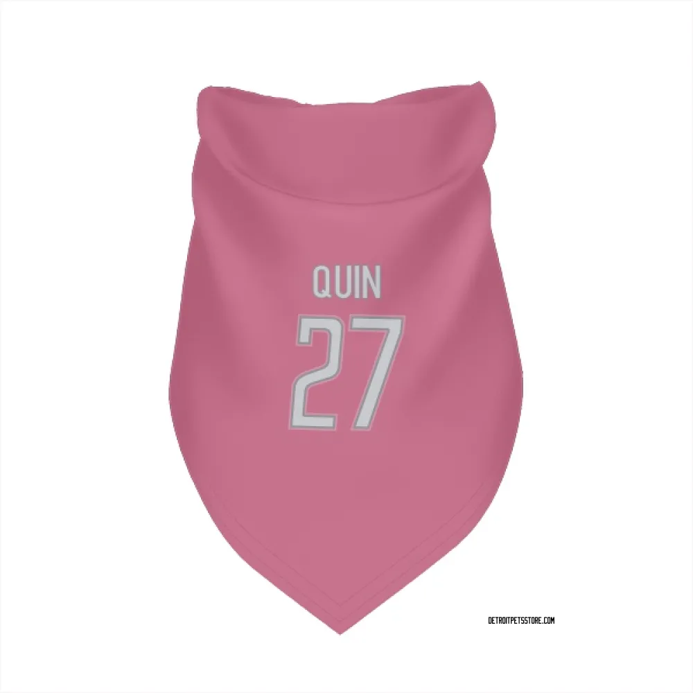 Detroit Lions Glover Quin Pink Pet Bandana for Dog & Cat