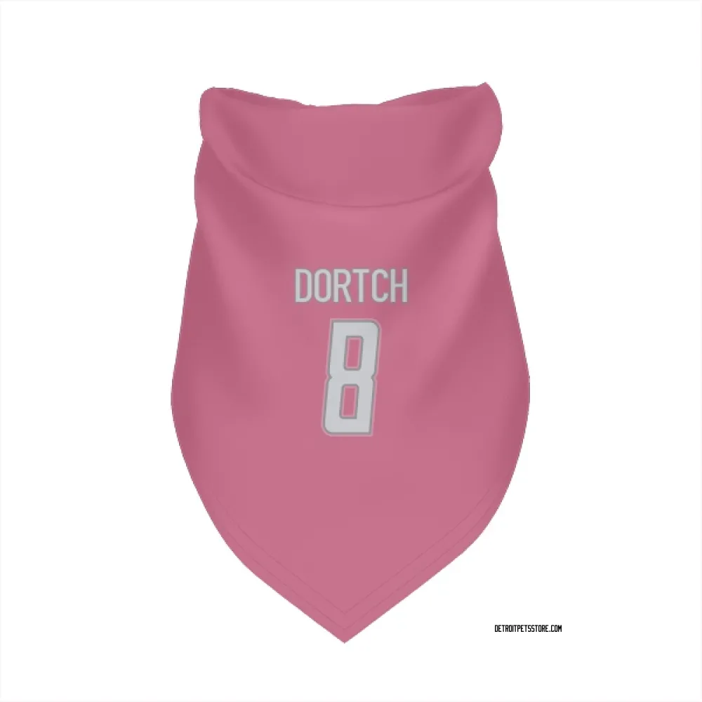 Detroit Lions Greg Dortch Pink Pet Bandana for Dog & Cat