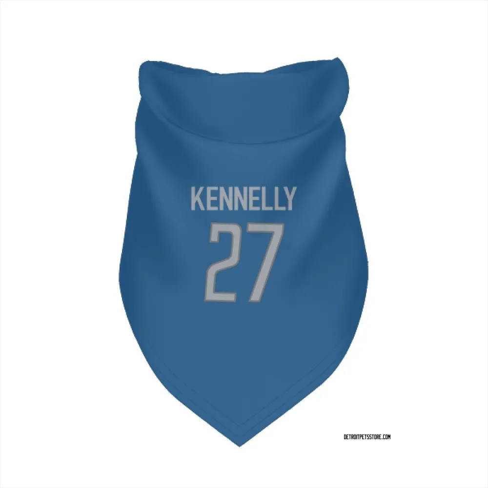 Detroit Lions Ian Kennelly Blue Pet Bandana for Dog & Cat