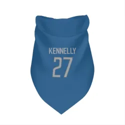 Detroit Lions Ian Kennelly Blue Pet Bandana for Dog & Cat