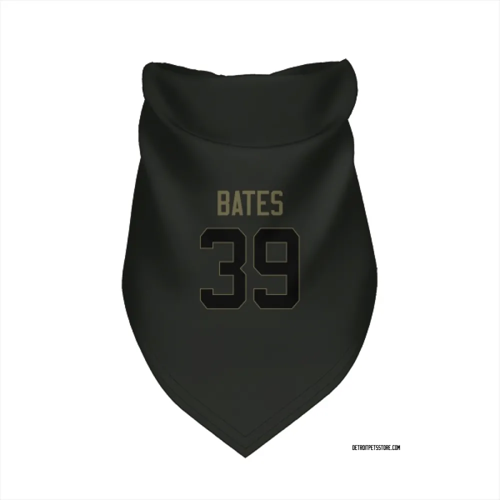 Detroit Lions Jake Bates Black Service Pet Bandana for Dog & Cat