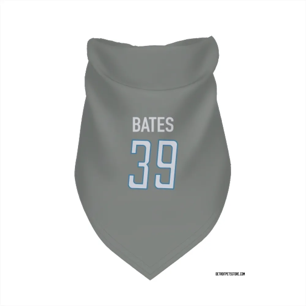 Detroit Lions Jake Bates Steel Pet Bandana for Dog & Cat
