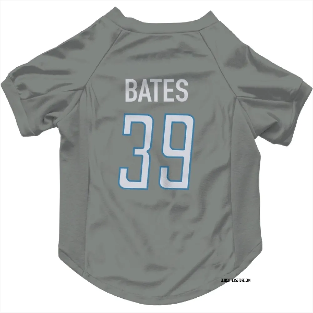Detroit Lions Jake Bates Steel Pet Jersey for Dog & Cat