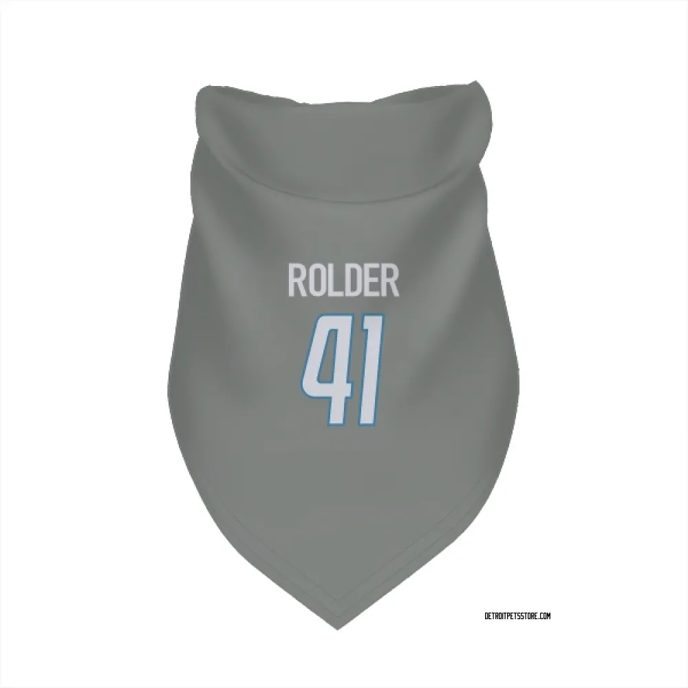 Detroit Lions Jimmy Rolder Steel Pet Bandana for Dog & Cat