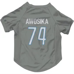 Detroit Lions Kayode Awosika Steel Pet Jersey for Dog & Cat