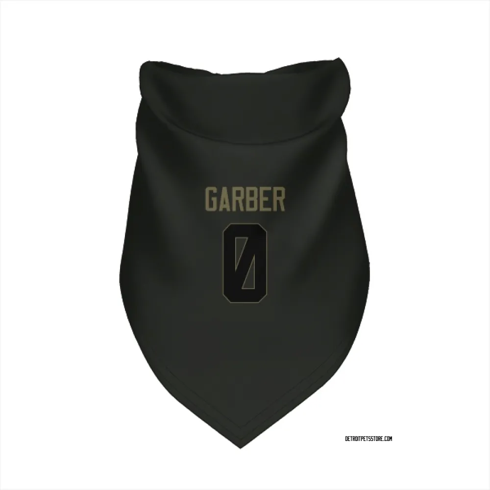 Detroit Lions Keenan Garber Black Service Pet Bandana for Dog & Cat