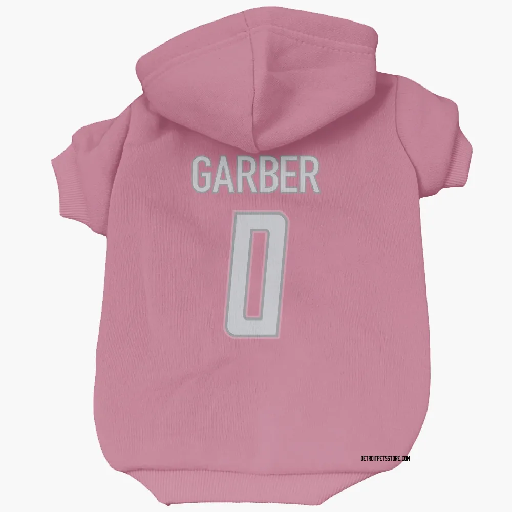 Detroit Lions Keenan Garber Pink Pet Hoodie for Dog & Cat