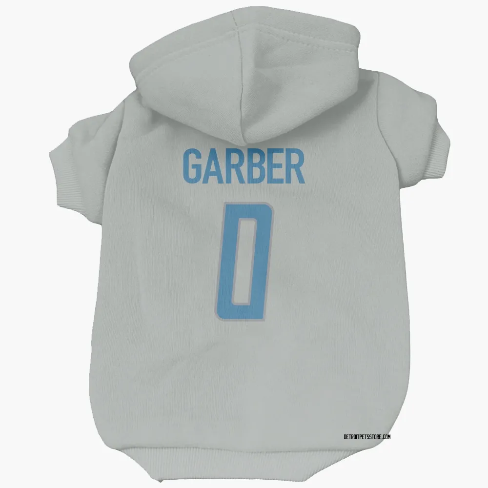 Detroit Lions Keenan Garber Silver Pet Hoodie for Dog & Cat