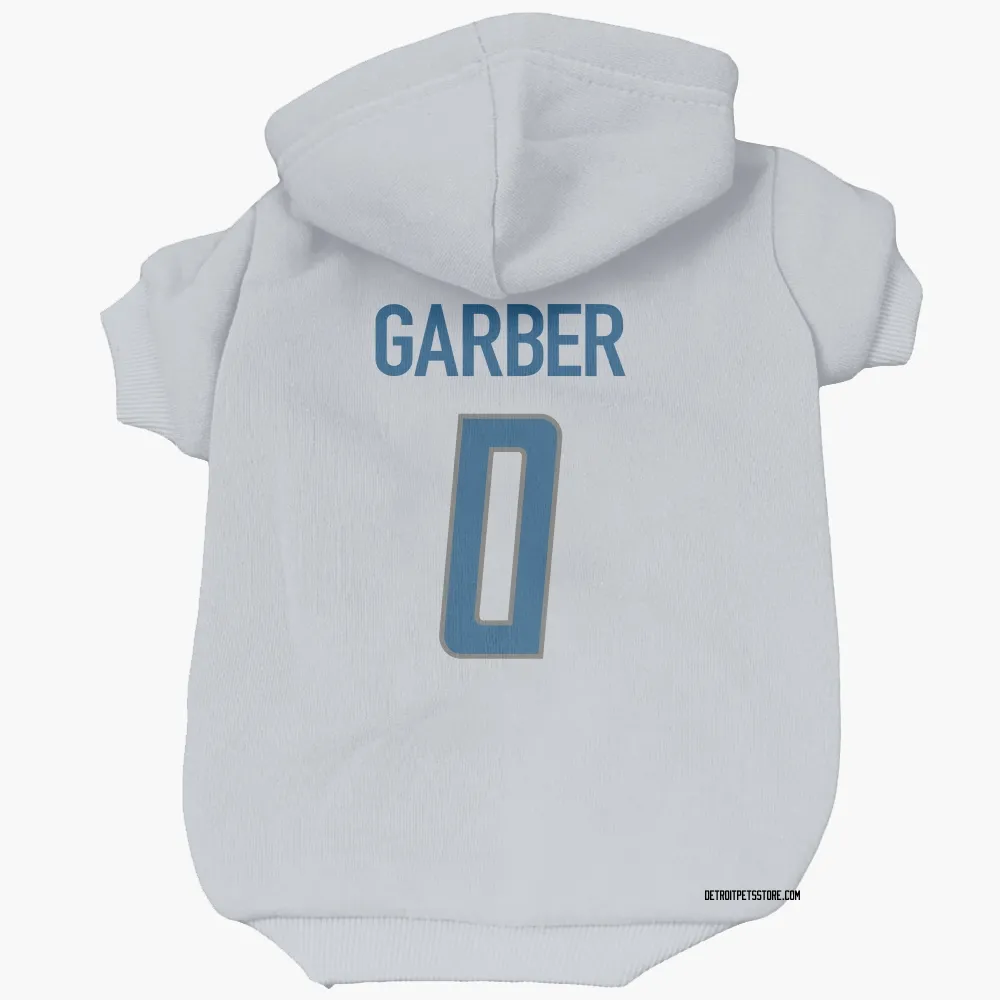 Detroit Lions Keenan Garber White Pet Hoodie for Dog & Cat