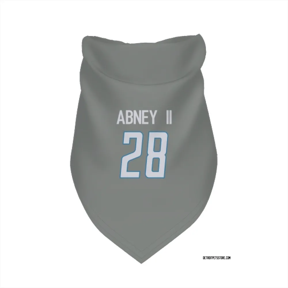 Detroit Lions Keith Abney II Steel Pet Bandana for Dog & Cat