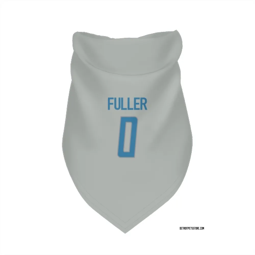 Detroit Lions Kendall Fuller Silver Pet Bandana for Dog & Cat
