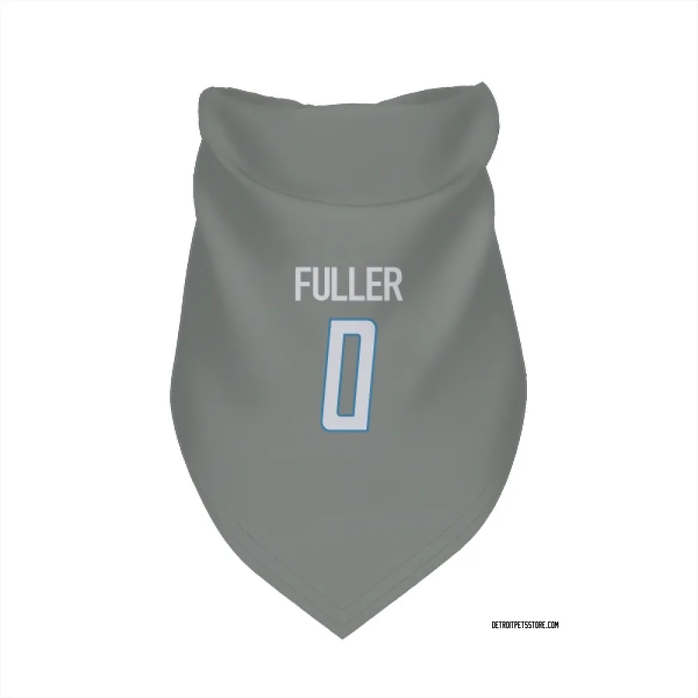 Detroit Lions Kendall Fuller Steel Pet Bandana for Dog & Cat