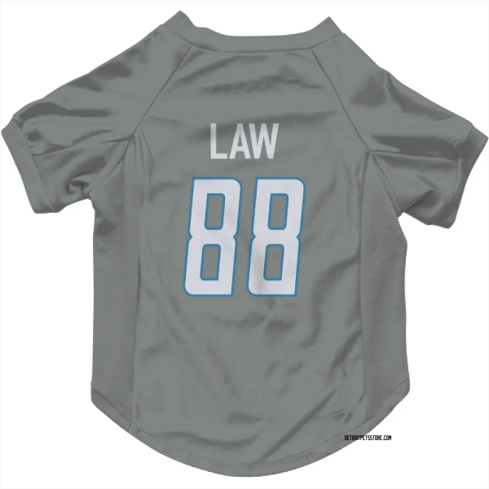 Detroit Lions Kendrick Law Steel Pet Jersey for Dog & Cat