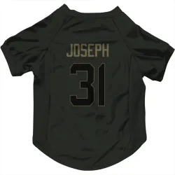Detroit Lions Kerby Joseph Black Service Pet Jersey for Dog & Cat