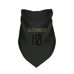 Detroit Lions Kwon Alexander Black Service Pet Bandana for Dog & Cat