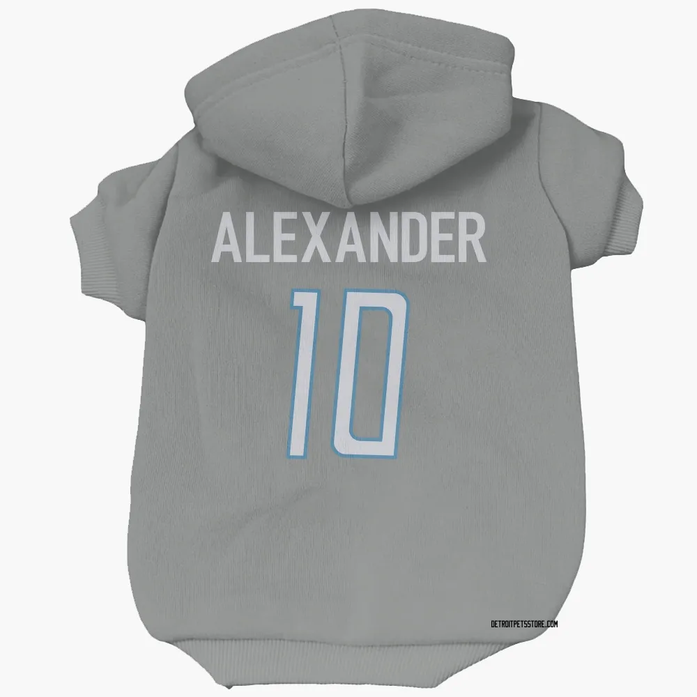 Detroit Lions Kwon Alexander Steel Pet Hoodie for Dog & Cat