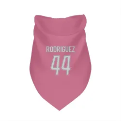 Detroit Lions Malcolm Rodriguez Pink Pet Bandana for Dog & Cat