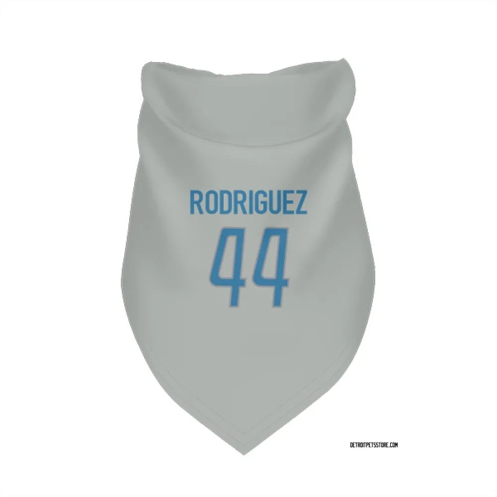 Detroit Lions Malcolm Rodriguez Silver Pet Bandana for Dog & Cat