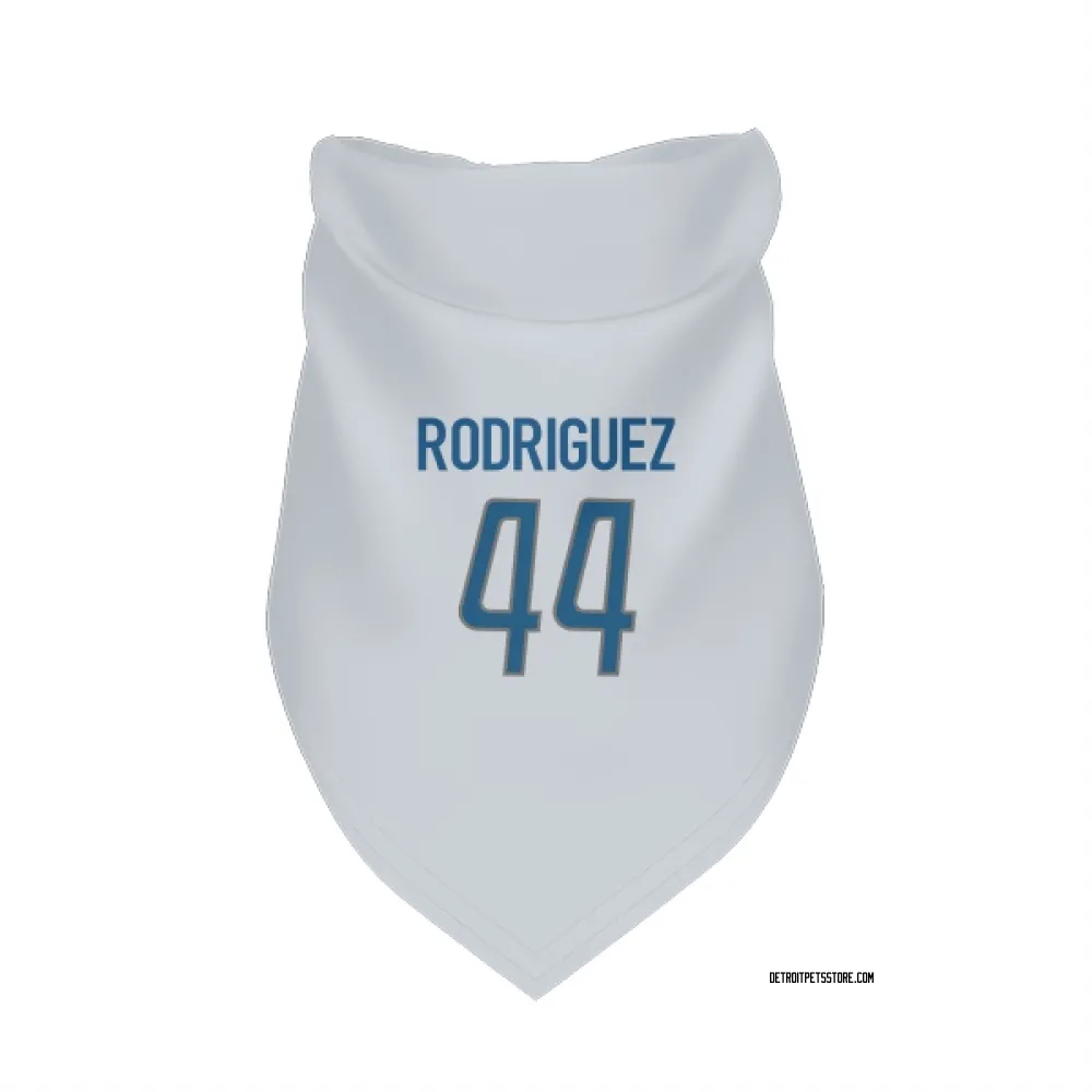 Detroit Lions Malcolm Rodriguez White Pet Bandana for Dog & Cat