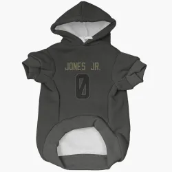 Detroit Lions Marvin Jones Jr. Black Service Pet Hoodie for Dog & Cat