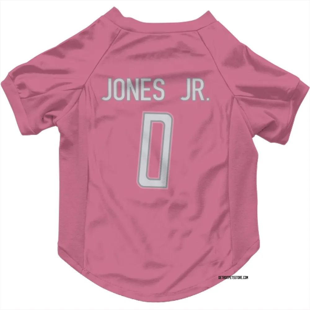 Detroit Lions Marvin Jones Jr. Pink Pet Jersey for Dog & Cat