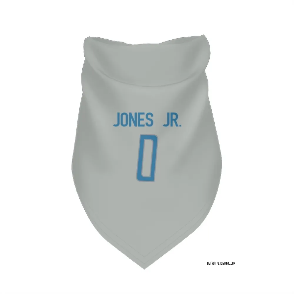 Detroit Lions Marvin Jones Jr. Silver Pet Bandana for Dog & Cat